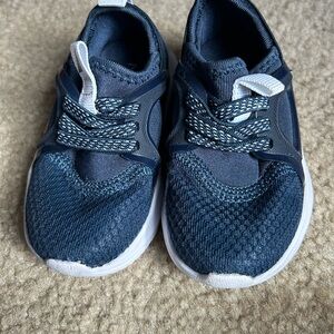 Nautica Kids Navy and White Sneakers